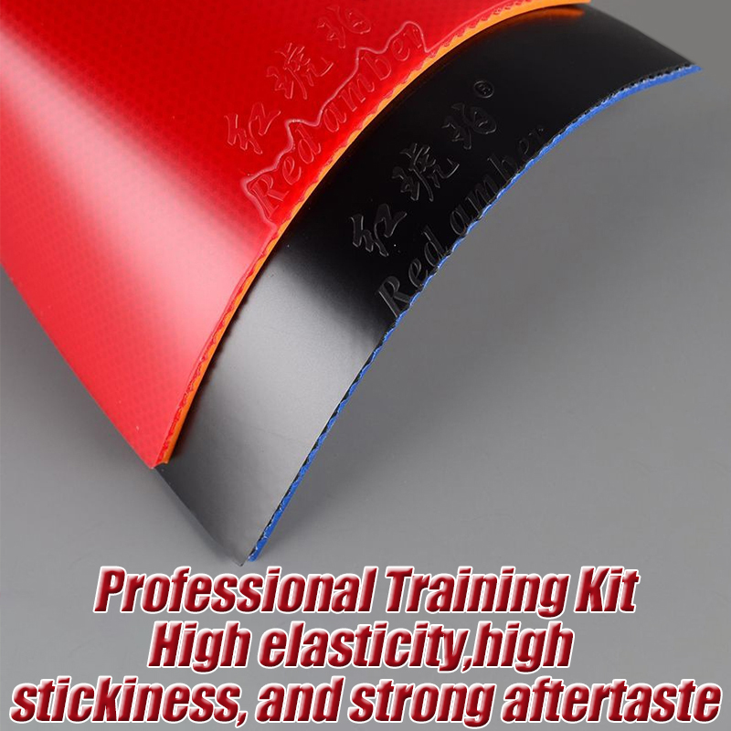 Table Tennis Rubber Anti Spin - ●Red Amber Table Tennis Rubber Highly