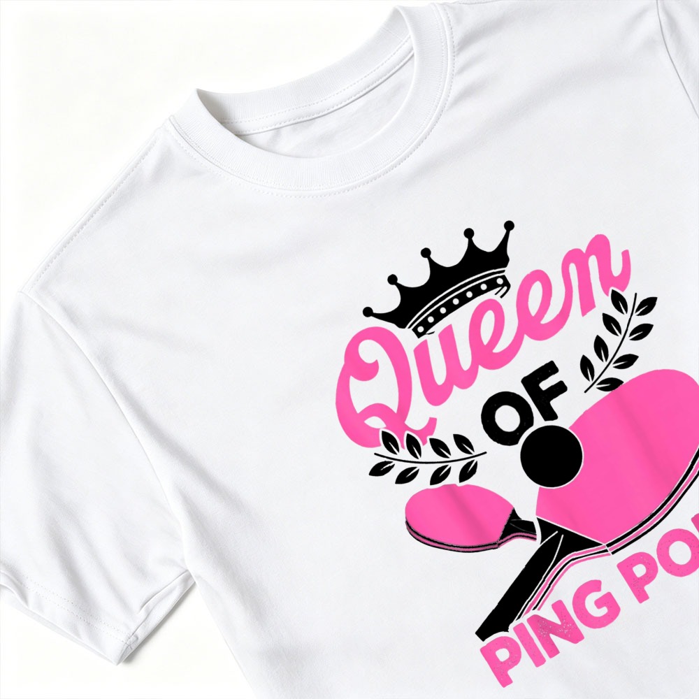 Ping Pong Queen Graphic T Shir - Table Tennis Queen review and price