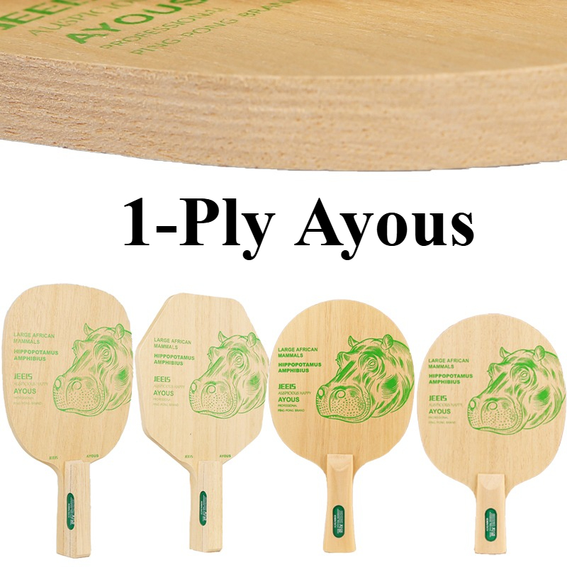 JEELS Green Hippo 1 Ply Ayous  - Table Tennis In Japanese review and price