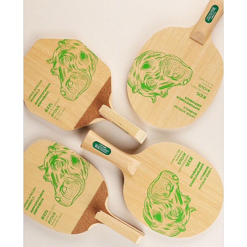 JEELS Green Hippo 1 Ply Ayous  - Table Tennis In Japanese review and price