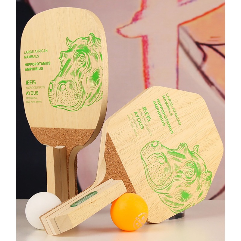 JEELS Green Hippo 1 Ply Ayous  - Table Tennis In Japanese review and price