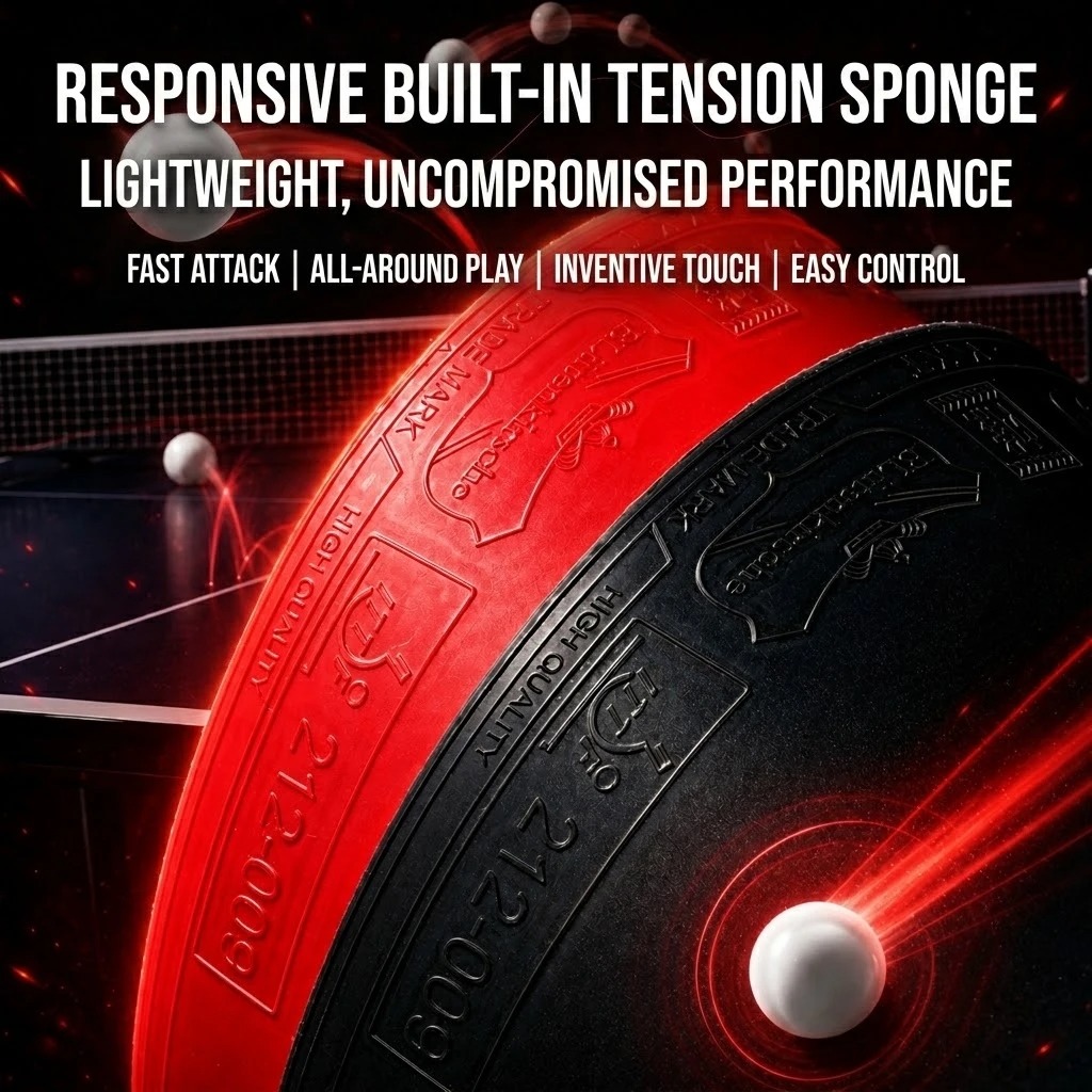 Kokutaku Table Tennis Racket R - Table Tennis Rubber Anti Spin review and price
