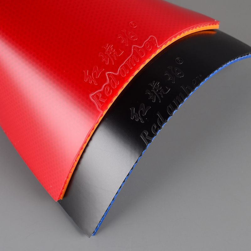 ●Red Amber Table Tennis Rubber - Table Tennis Rubber Anti Spin review and price