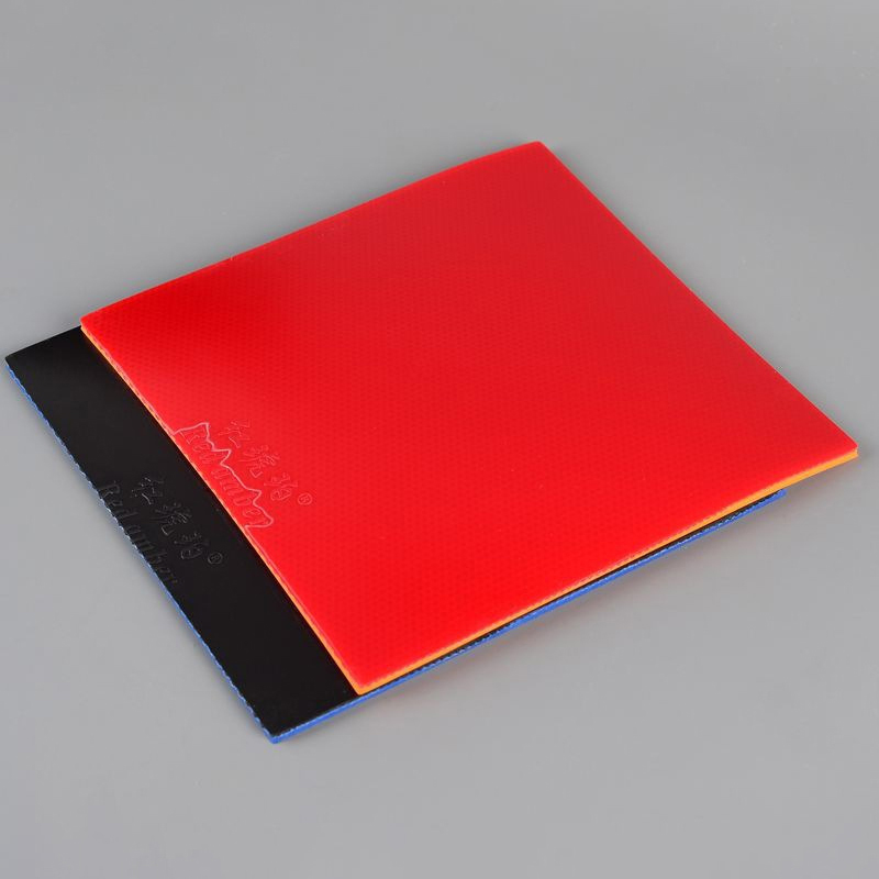 ●Red Amber Table Tennis Rubber - Table Tennis Rubber Anti Spin review and price
