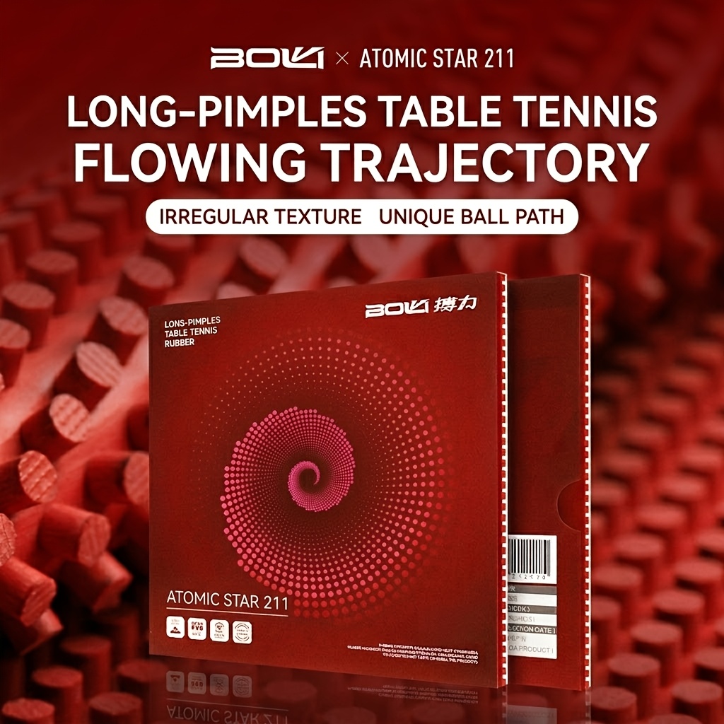 Boli Table Tennis Long Pips Ru - Table Tennis Rubber Anti Spin review and price