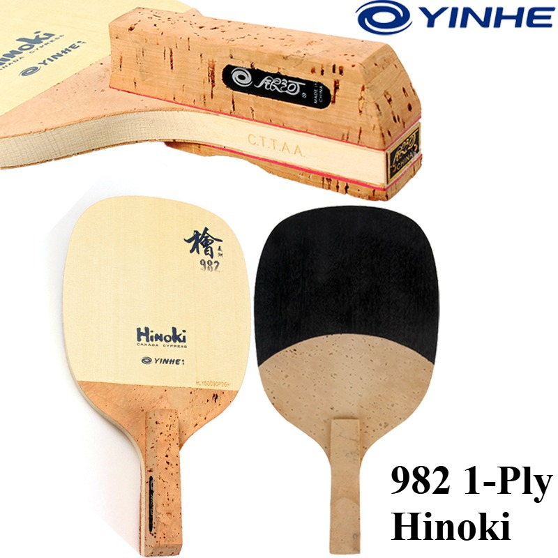 YINHE 982 1-Ply Solid Hinoki T - Table Tennis In Japanese review and price
