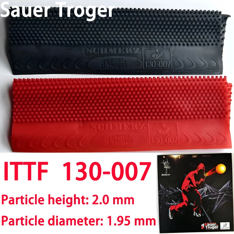 Sauer Troger Dancer 007 Single - Table Tennis Rubber Anti Spin review and price