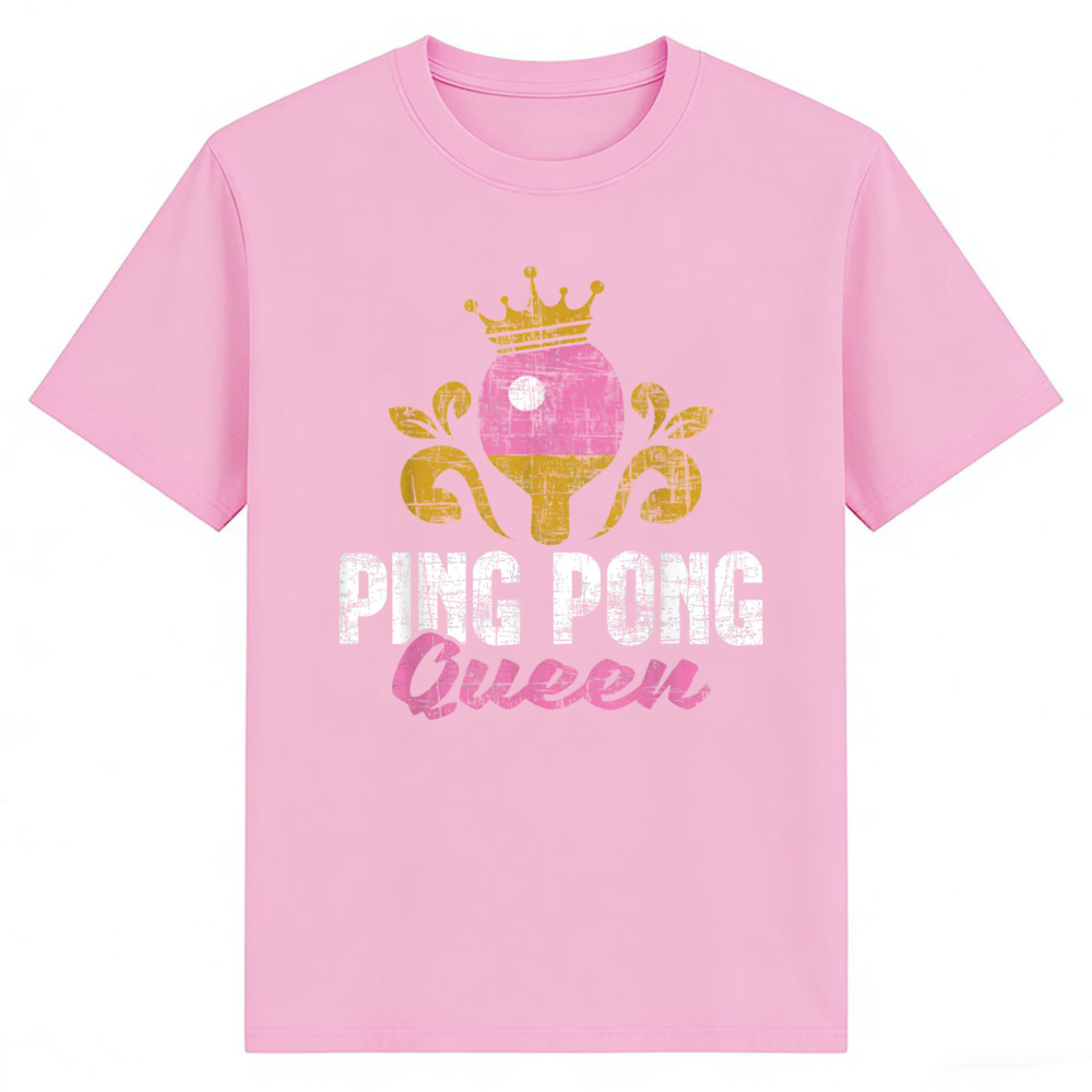 Ping Pong Queen Graphic T Shir - Table Tennis Queen review and price