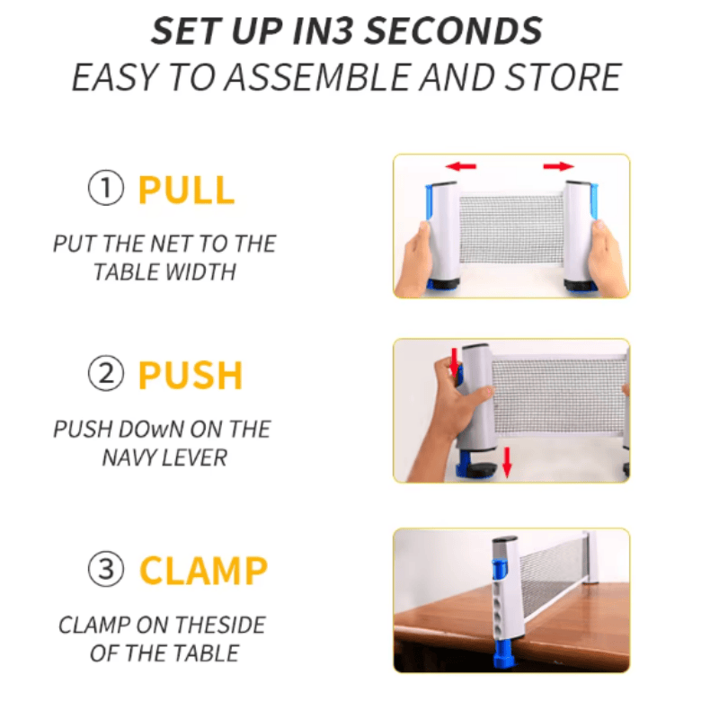 1pc/Table Tennis Net Anywhere  - Table Tennis Online review and price
